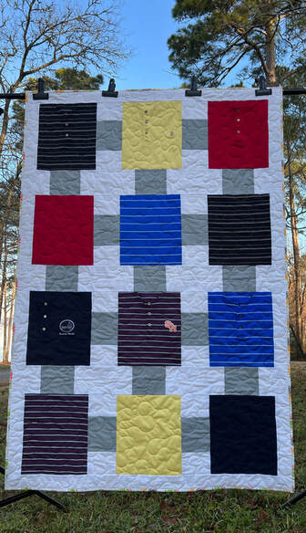 Picture of memory quilt