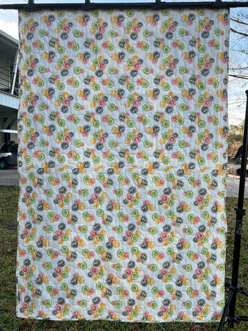 Picture of quilt back