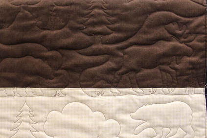 Picture of quilted moose