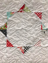 Picture Loopholes panto on quilt